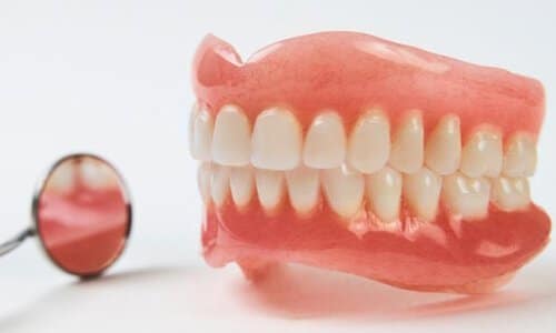 Dentures by professional dentist laboratory